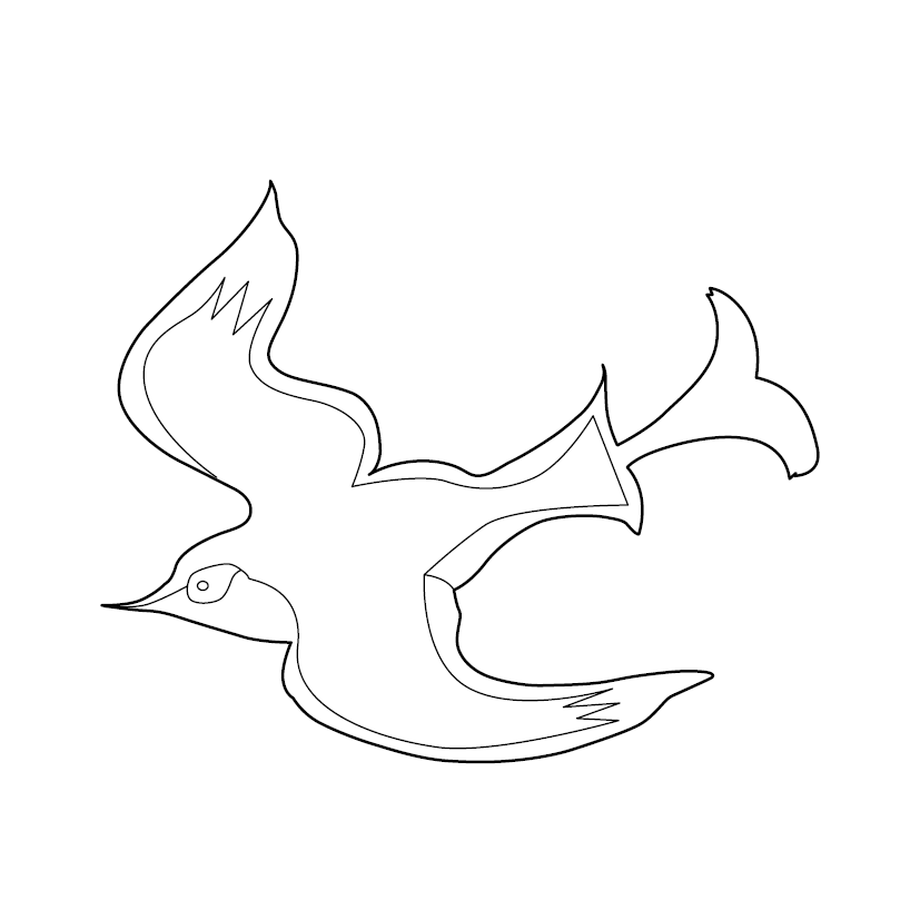 Bird Colouring Picture for kids