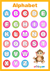 Free Printable Common Words Educational Chart – Monkey Pen Store