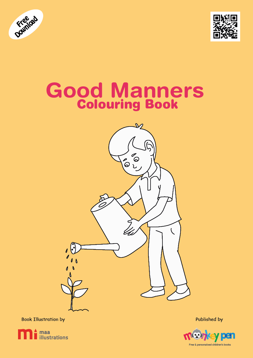 Good Manners Colouring Book