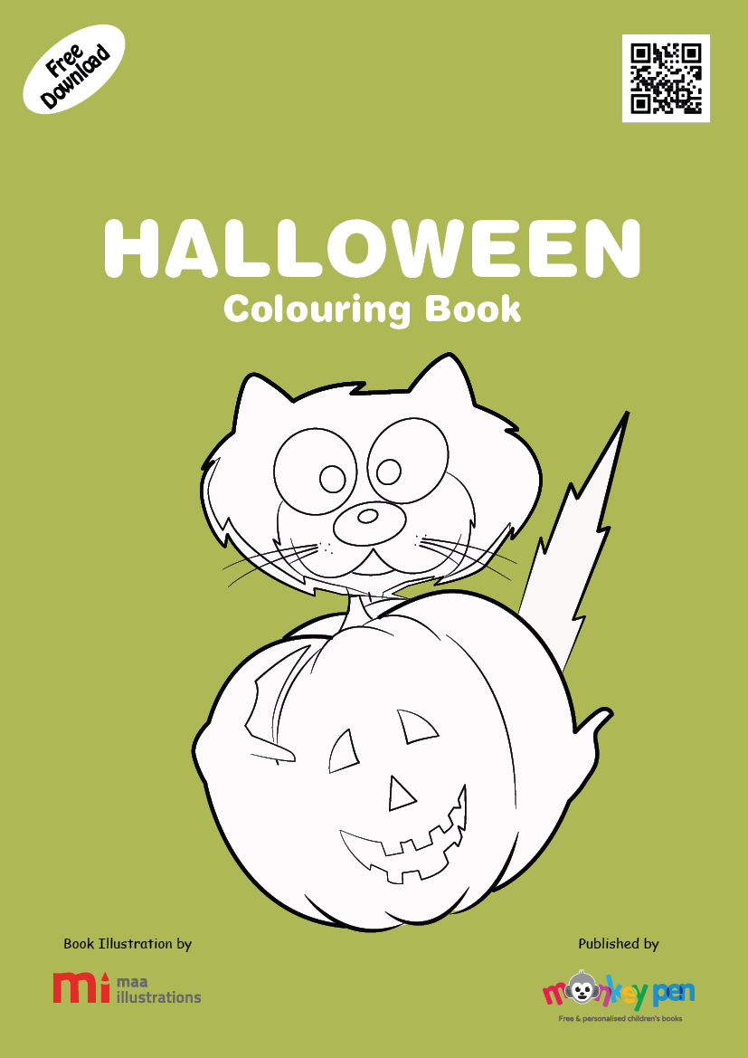 Halloween Colouring Book