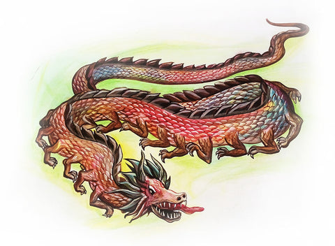 Dragon Colouring Book – Monkey Pen Store