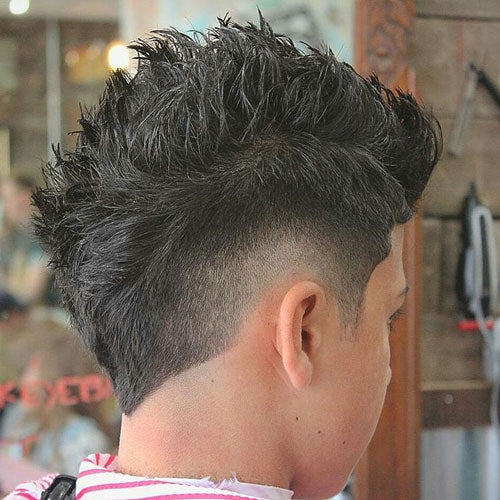 Short Haircut On Young Man Dark Stock Photo 1900886023  Shutterstock