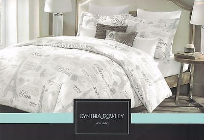 I Love Paris Full Queen Comforter Set 5 Pc Seascape Lifestyle