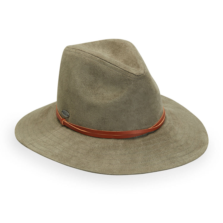Telluride Hat | Women's Faux Suede Fedora Hat