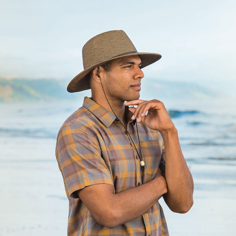 UPF Logan Fedora Sun Hat for Men and Women - Wallaroo Hat Company