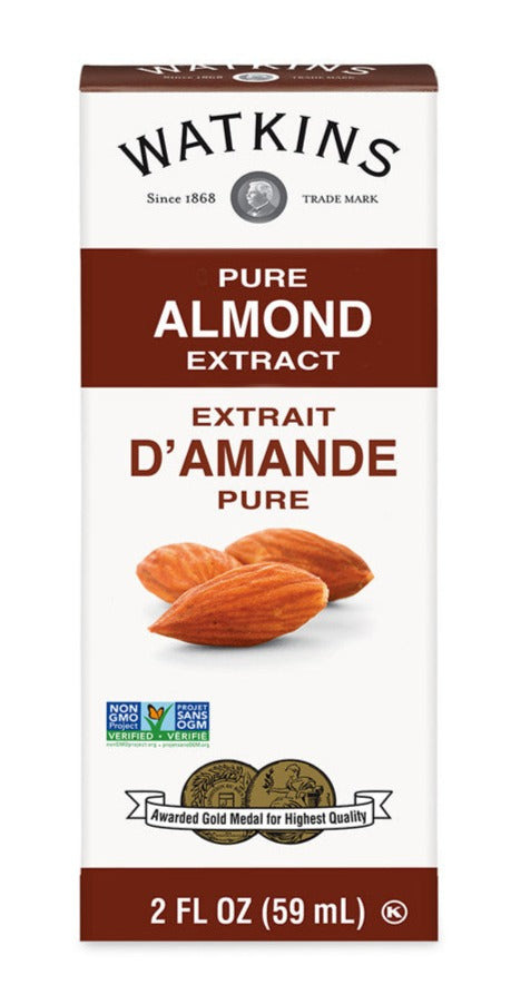 Pure Almond Extract by Watkins, 59 ml