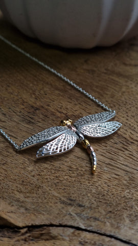 Dazzling Dragonfly Necklace