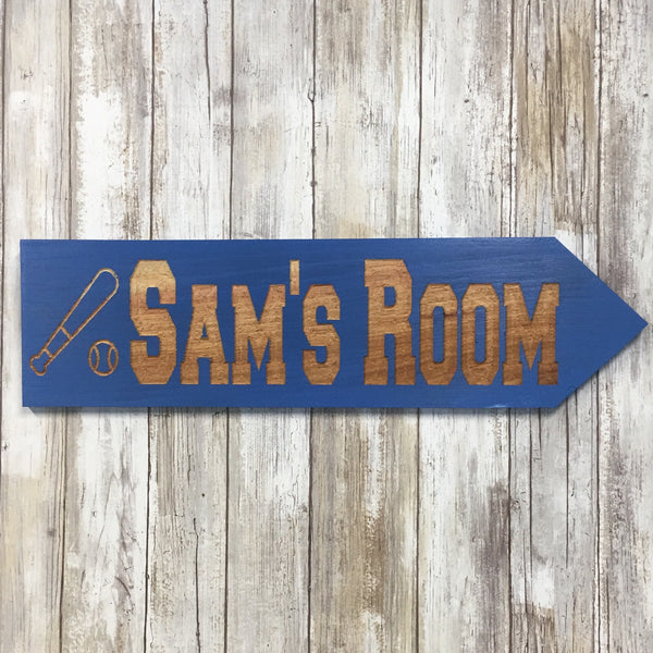 Boys Bedroom Sign - Customize Personalize