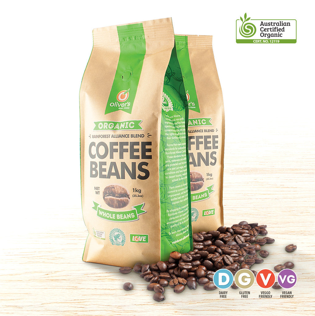 organic coffee beans