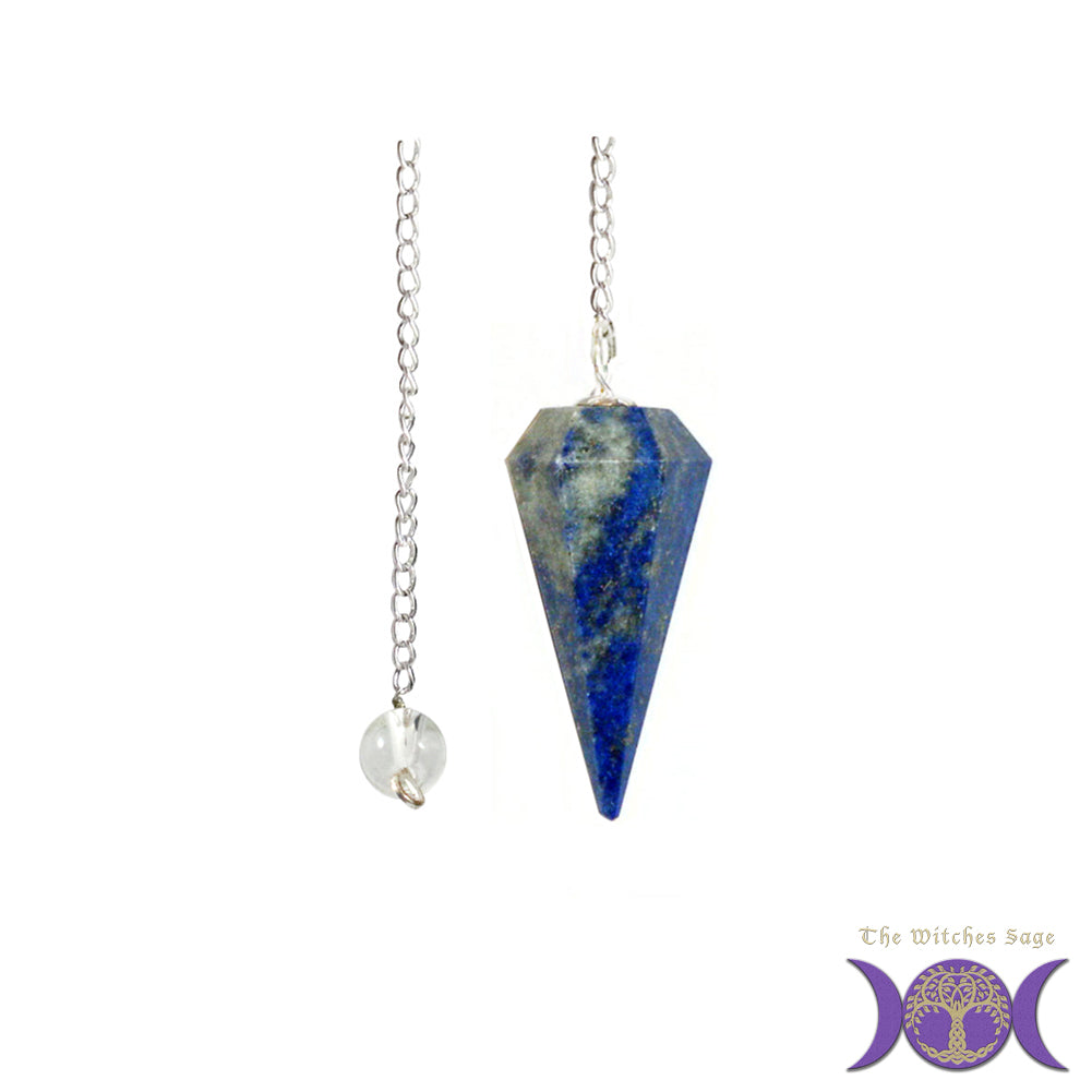 Lapis Lazuli Pendulum – The Witches Sage LLC
