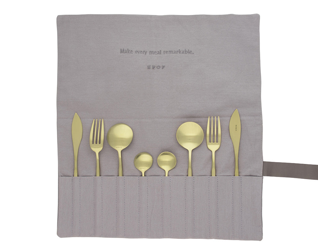 Champagne Gold — 8pc Cutlery Set