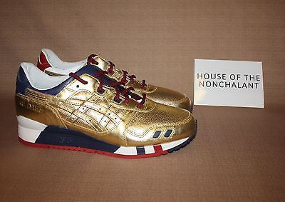 gold asics gel lyte iii