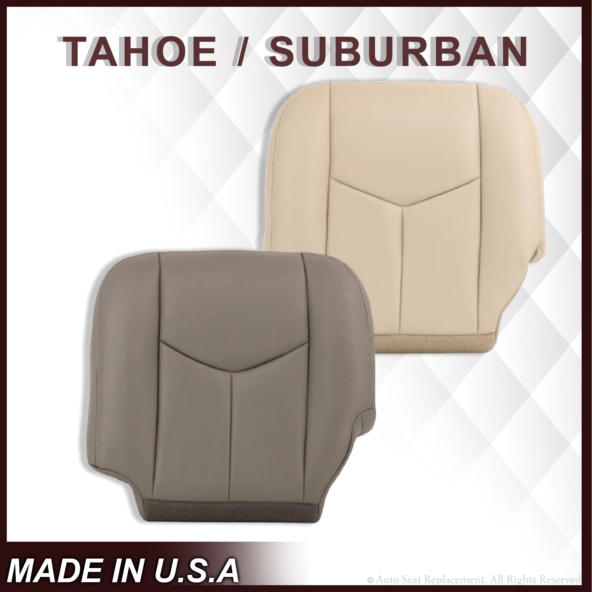 2003 - 2006 Chevrolet Tahoe LS or LT - Driver Side Replacement Cushion –  The Seat Shop