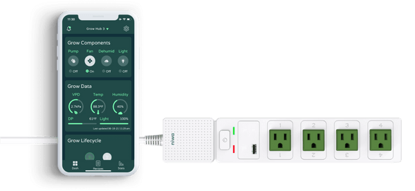 G1 WiFi Gateway & HT1 Temperature Smart Sensor Set - Happy Hydro