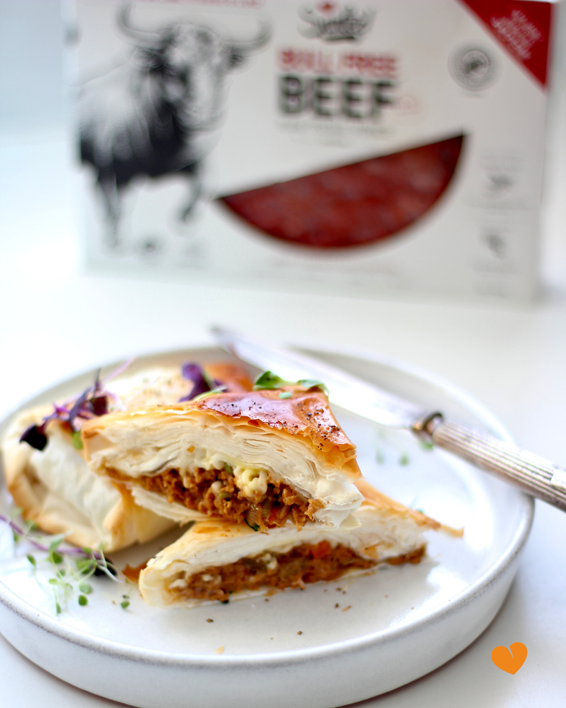 Sunfed Bull Free Beef Filo Pie