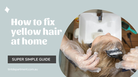 How To Fix Yellow Hair At Home