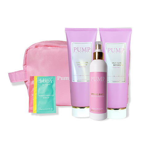 Pump Hair Curly Girl Trio Pack