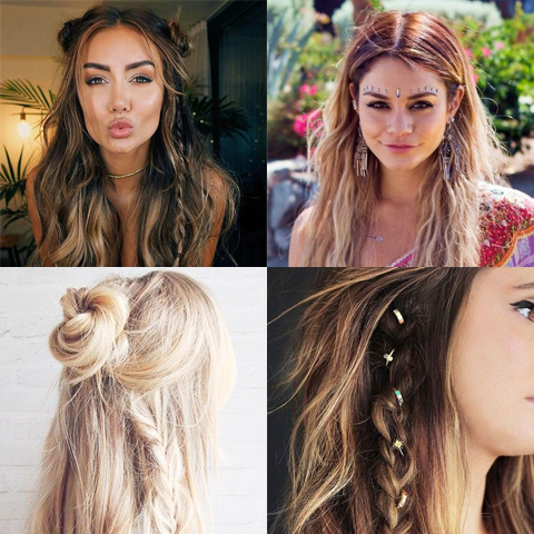 Festival Hair Coachella Hair Ideas  Easy Hairstyles For Festivals  Luxy  Hair