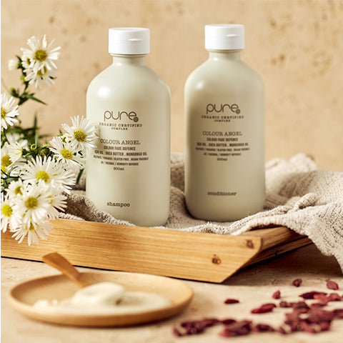 Pure's Range of Organic Shampoos, Conditioners & Treatments