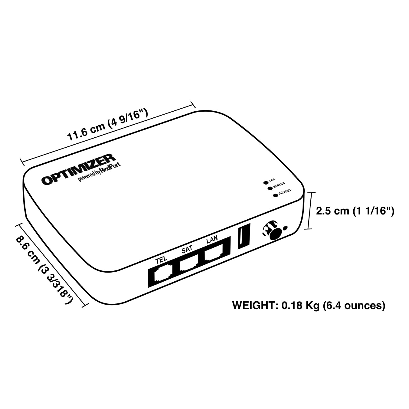 optimizer satellite hotspot