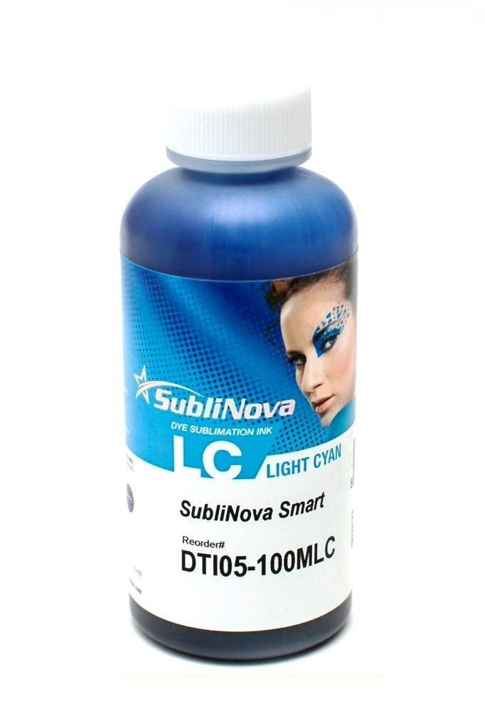 Dye Sublimation Ink SubliNova Smart for Epson Printers Light Cyan - InkTec Australia