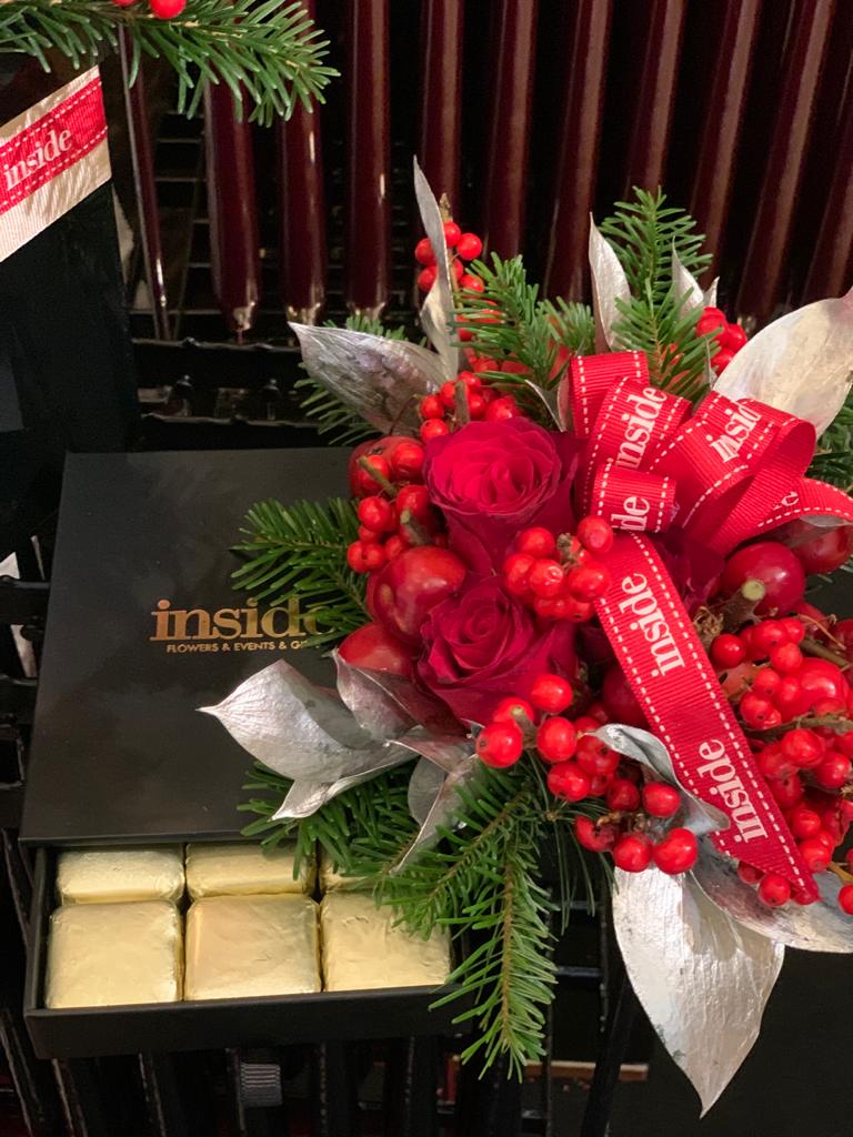 Yandan Çekmeceli Çikolata &amp; Çiçek Inside Flowers and Events Buy