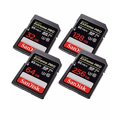 Карта памяти sd 128gb sandisk extreme pro