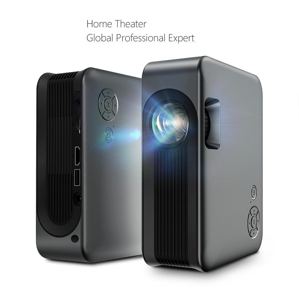 Salange HY300 Smart Projector Android 11.0 MINI Portable 5G WIFI Home  Cinema 720P for SAMSUNG Apple Outdoor 1080P 4K Movie HDMI