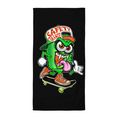 Sticker - Skate Monster – Safety Orange