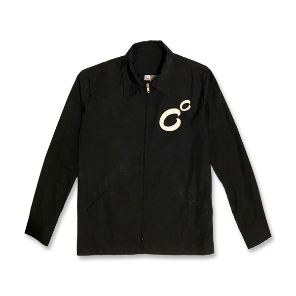 CC VARSITY JACKET - BLACK/OFF WHITE – CARLO CARLO