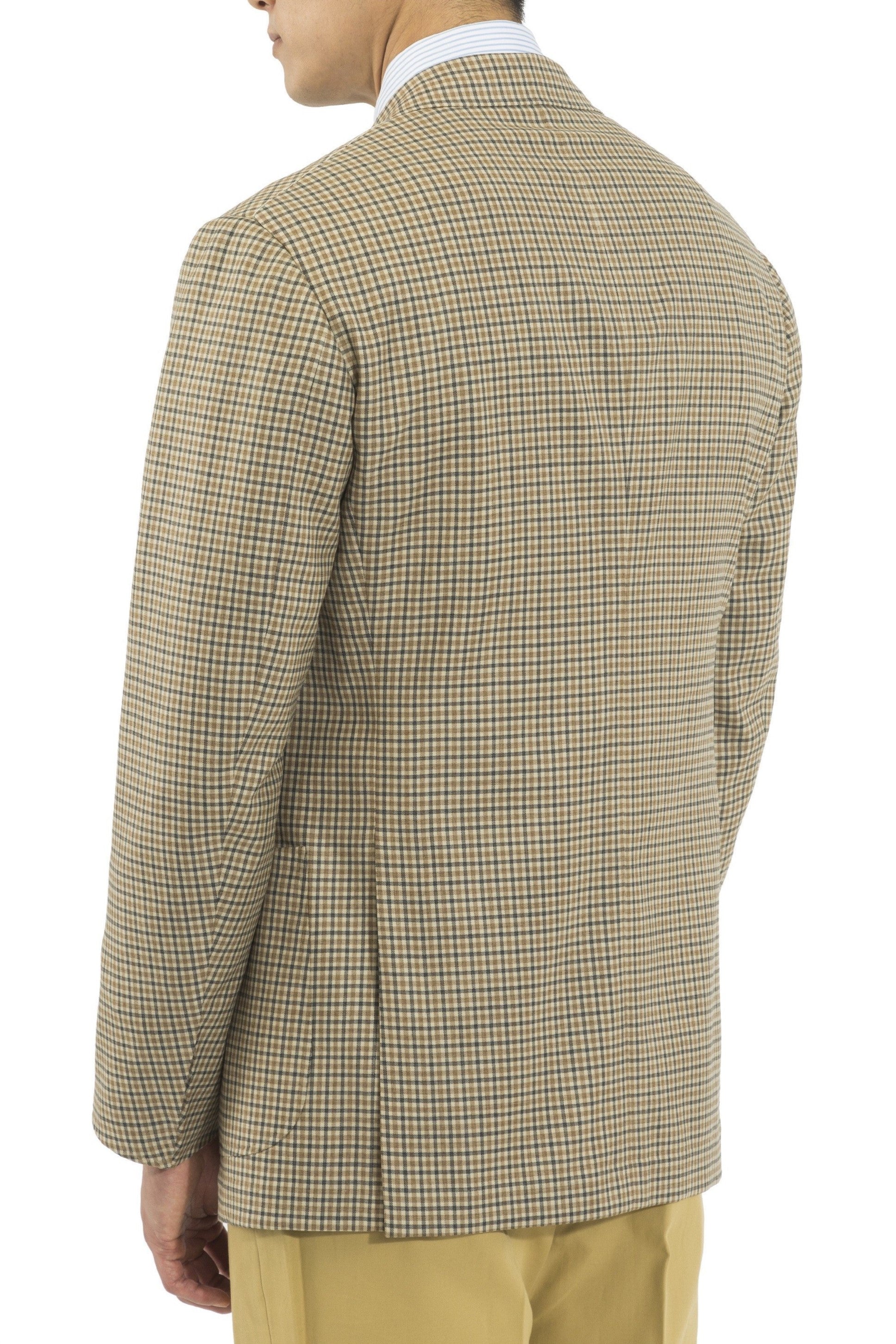 The Armoury by Ring Jacket Model 3 Brown/Grey Check Wool Sport