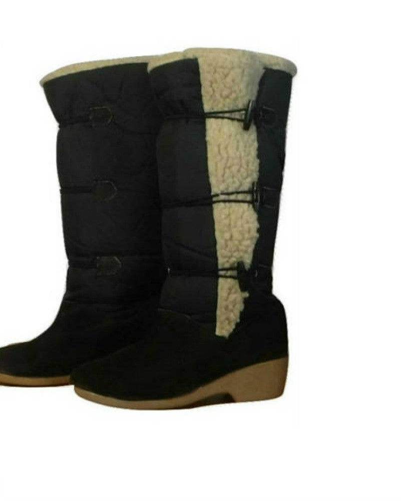 sherpa snow boots
