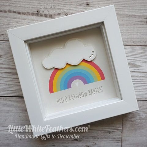 personalised rainbow baby gifts