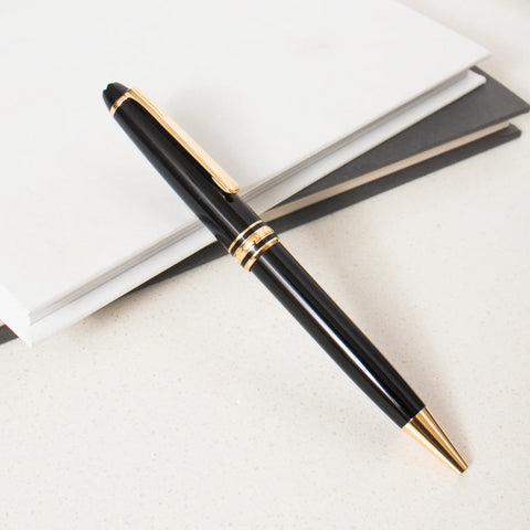 Montblanc Meisterstück 164 Gold Coated Classique Ballpoint Pen