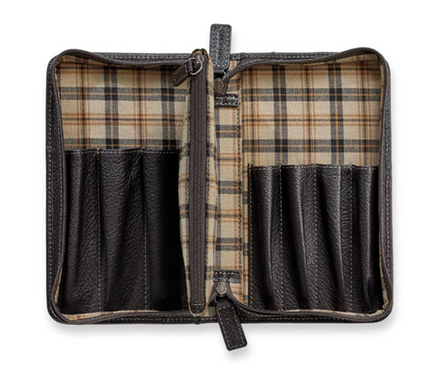 Levenger Bomber Jacket Pen Case with Pouch