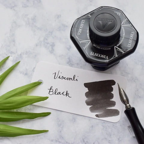 Visconti Black 40ml Ink Bottle