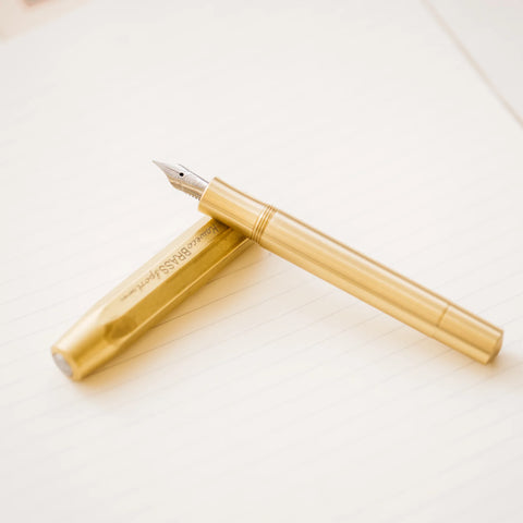 kaweco brass sport fountain pen