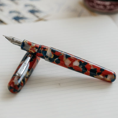 Conklin All American Raven Black Fountain Pen Stub