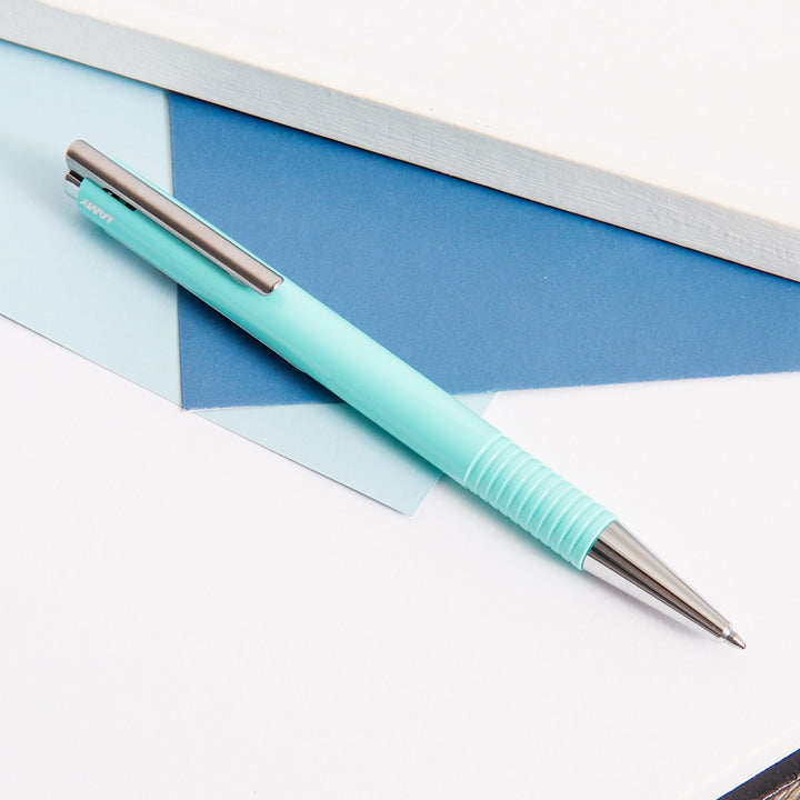 LAMY Logo M+ Lagoon Gloss Ballpoint Pen