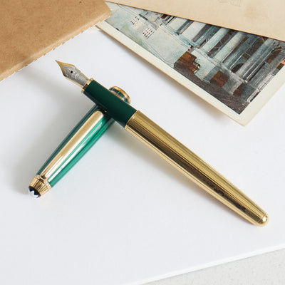 Montblanc Meisterstück Classique Ballpoint Pen - Black-Gold