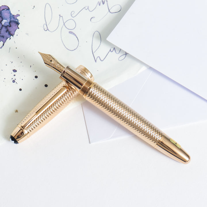 Elvis Presley Las Vegas Ballpoint Pen - Gold & Resin