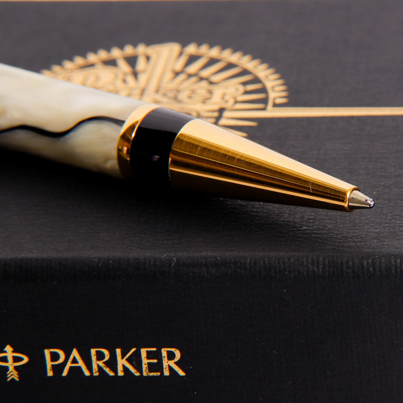 PARKER ペンシル デュオフォールド パール&ブラック 0.7mm (旧型)-