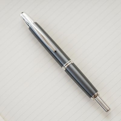 Pilot Vanishing Point Black & Rhodium Fountain Pen – Truphae