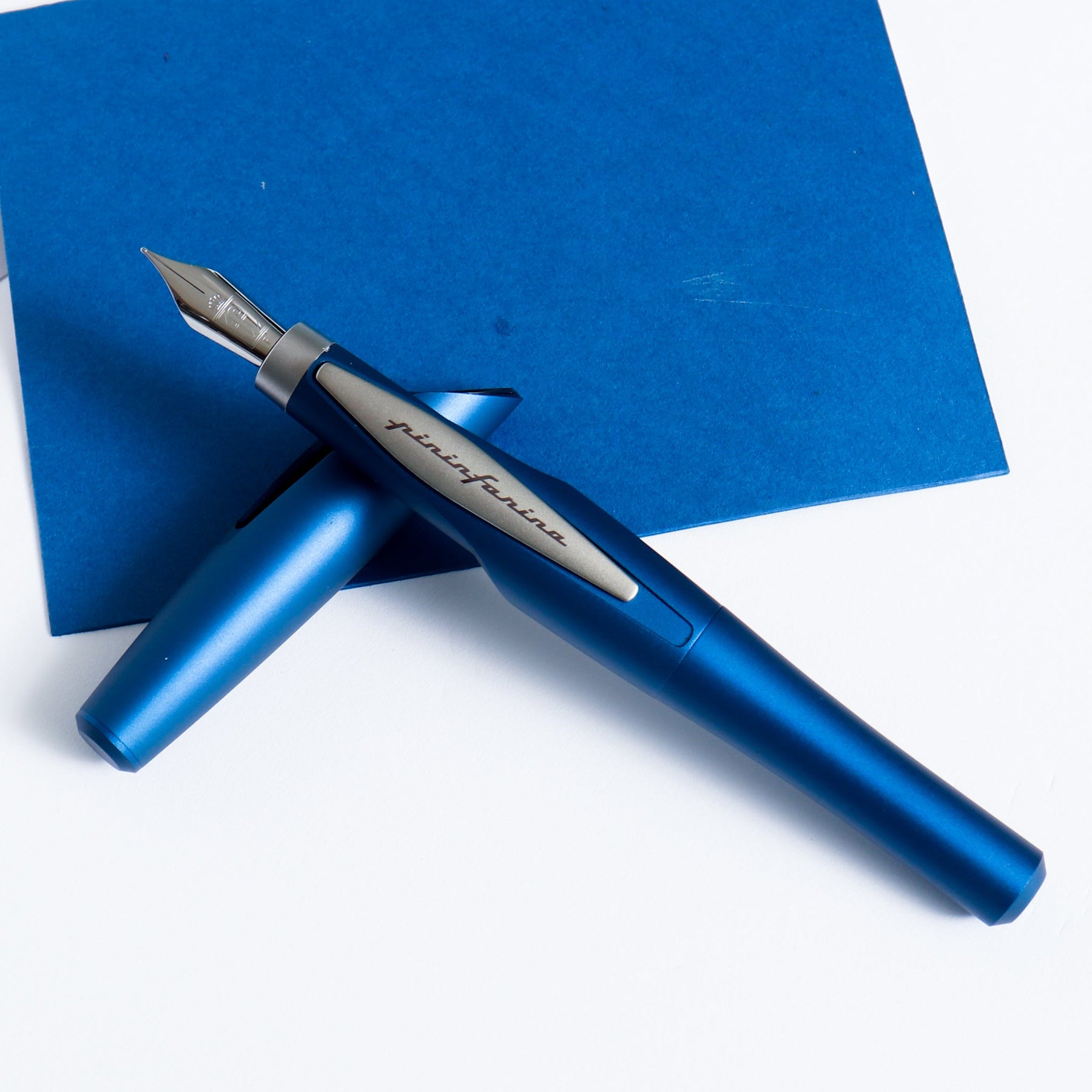 Beangstigend ironie Verdachte Pininfarina Novanta Blue Fountain Pen – Truphae