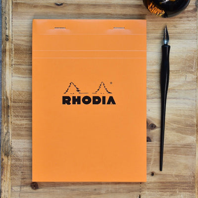 Bloc-notes A4+ Rhodia ORANGE N°19 5x5 RHODIA