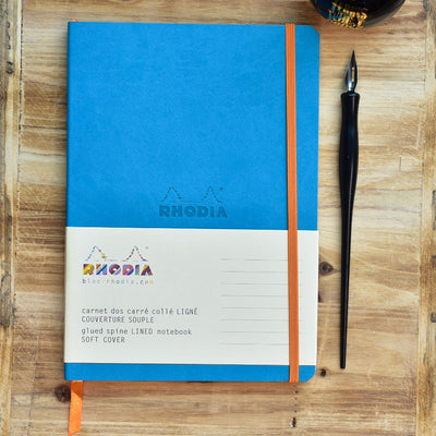 Rhodia Rhodiarama A5 Sapphire Lined Webnotebook – Truphae