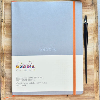 Rhodia A5 Dot Grid Sewn Spine Notebook