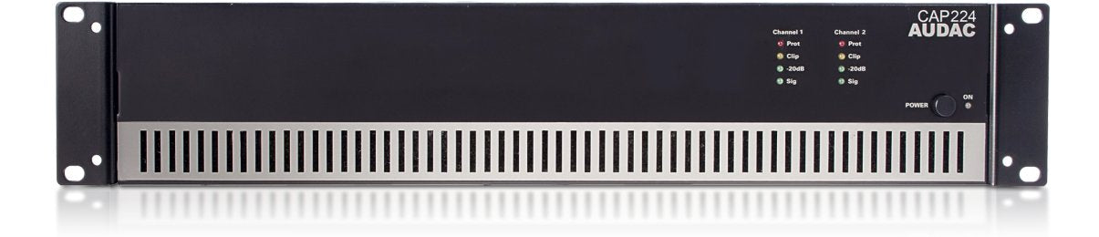 AUDAC CAP224 - 2 x 240W Dual Class-D Power Amplifier