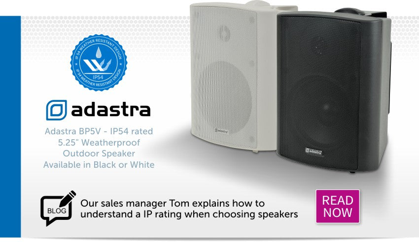 Read our blog Now IP ratings and this speaker