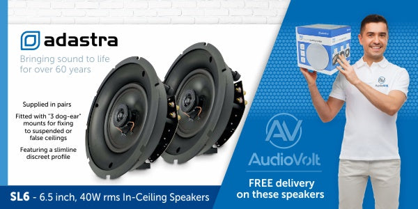 Adastra SL6 in-ceiling speakers